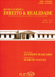 					Visualizar v. 3 n. 1 (2014): Revista Jurídica Direito & Realidade
				